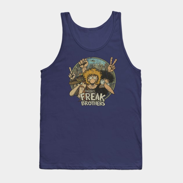 The Fabulous Furry Freak Brothers 1968 Tank Top by JCD666